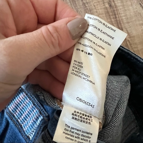 Anthropologie Pilcro And The Letterpress Boho Patchwork Boyfriend Jeans - Picture 11 of 13